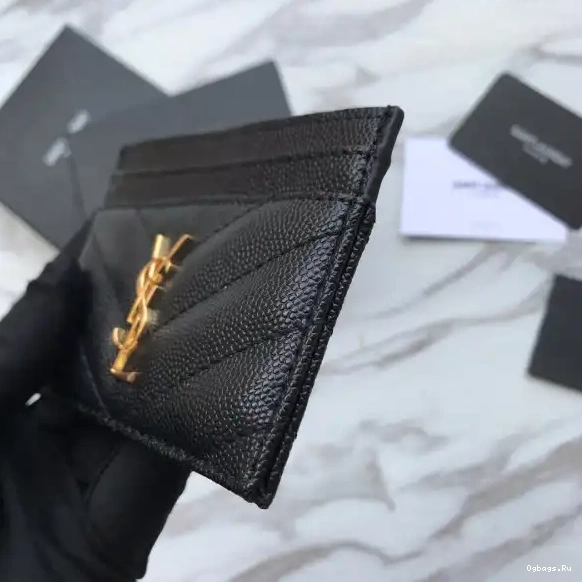 YSL MATELASSÉ CASSANDRE CASE CARD 0529